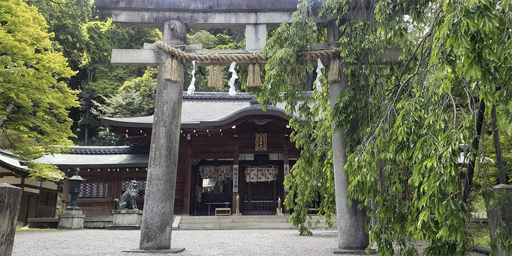 大石神社　京都 七五三